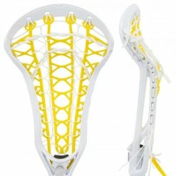 New Maverik Axiom Womens White Lacrosse Int/Elite Stick-Complete