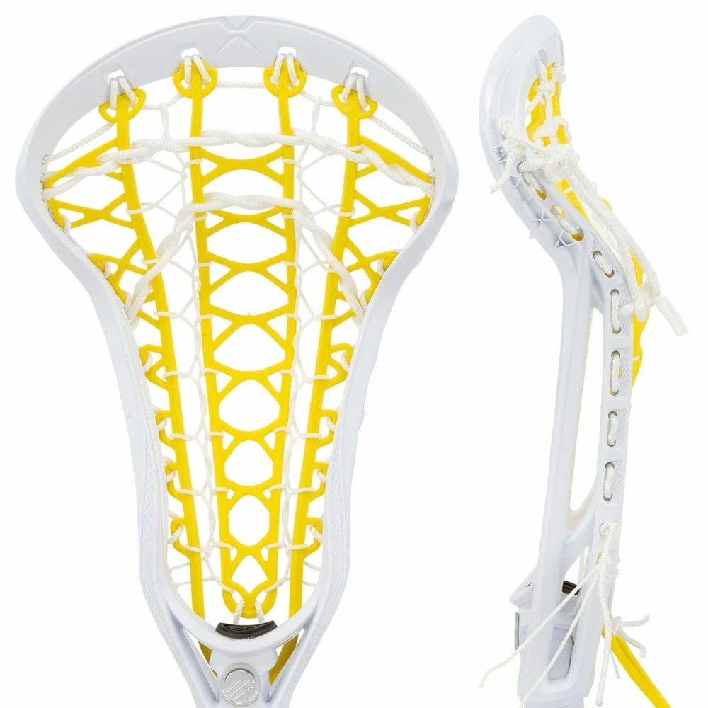 New Maverik Axiom Womens White Lacrosse Int/Elite Stick-Complete 3 New Maverik Axiom Womens White Lacrosse Int/Elite Stick-Complete