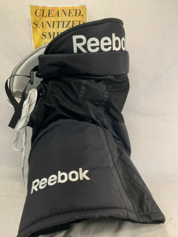Used Reebok 16K Size Jr M Reg Black Ice Hockey Pants 6 Used Reebok 16K Size Jr M Reg Black Ice Hockey Pants