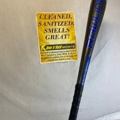 Used Rawlings Velo US8V10 Blue/Gray L - W 29" - 19 Oz. (-10) Hybrid USA Bat