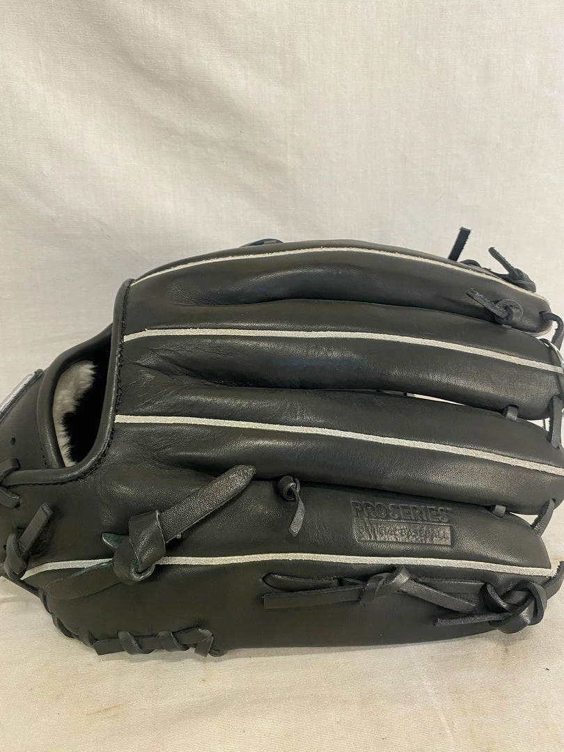 New Adidas Pro Series Black-Gray Size-Glove 12.5" Baseball Throws Left Glove 5 New Adidas Pro Series Black-Gray Size-Glove 12.5" Baseball Throws Left Glove
