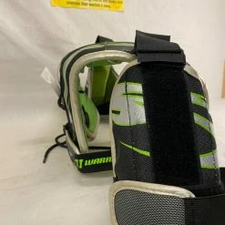 Used Warrior Millennium Green Black Size Medium Lacrosse Shoulder Pads Lacrosse New And Used