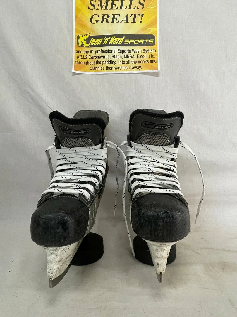 Junior Hockey Skates Used Nike Bauer Vapor XXV Ice Hockey Size 3 D Skates 7 Junior Hockey Skates Used Nike Bauer Vapor XXV Ice Hockey Size 3 D Skates