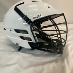 Used Cascade CS Size OSFM White Lacrosse Helmet