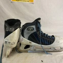 Used CCM 652 Super Tacks Size 8 D Ice Hockey Goalie Skates