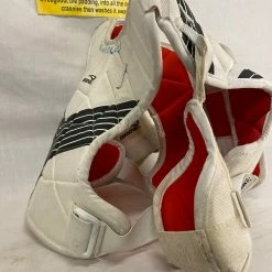 Used Brine White Size Jr S Lacrosse Shoulder Pads Lacrosse New And Used