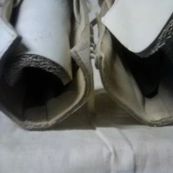 Used Riedell Gold Star 375 Size 5 C White Figure Skating Figure Skates