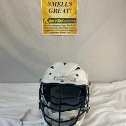 Lacrosse New And Used Used Cascade CPV-R Size XXS White Lacrosse Mens Helmet