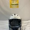 Lacrosse New And Used Used Cascade Size OSFM White Lacrosse Mens Helmet