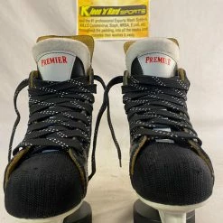 Bauer Skates Used Bauer Premier Ice Hockey Size Yth 13.5 D Skates