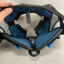 Lacrosse New And Used Used Maverik- Charger Black Silver Size Yth S Lacrosse Shoulder Pads