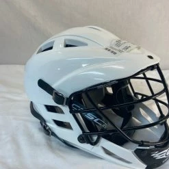 Lacrosse New And Used New Cascade CPV-R Size OSFM White Lacrosse Helmet