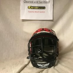 Lacrosse New And Used Used Cascade Size S/M Red-Black Lacrosse Helmet