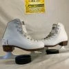 Used Riedell Size 12 J White Figure Skating Figure Skates