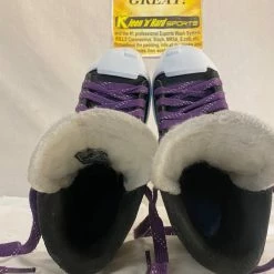 Ice Hockey Goalie Skates Used CCM RibCor 40K Size 4 D Hockey Goalie Skates