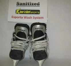 Used Bauer Vapor XII Size 1 D Ice Hockey Skates