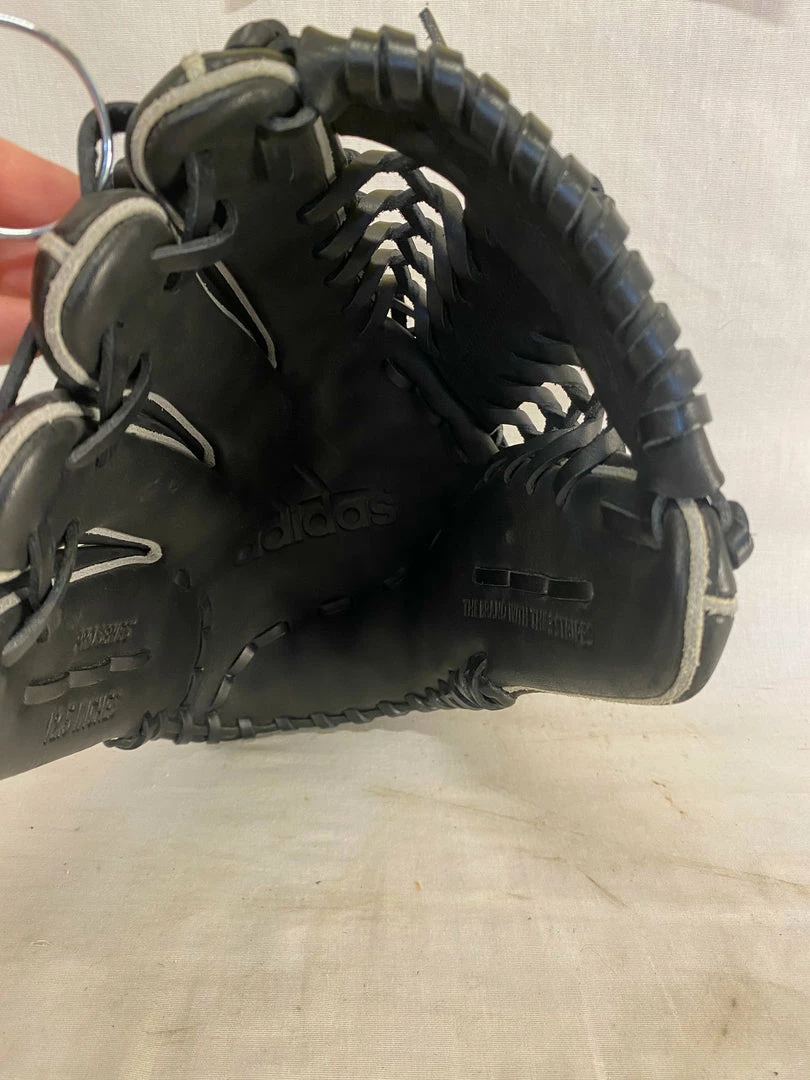 New Adidas Pro Series Black-Gray Size-Glove 12.5" Baseball Throws Left Glove 8 New Adidas Pro Series Black-Gray Size-Glove 12.5" Baseball Throws Left Glove