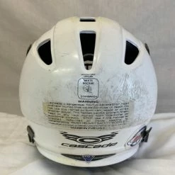 Lacrosse New And Used Used Cascade Clk2 Size M/L White Lacrosse Helmet