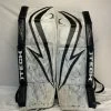 Used Itech GP RX5 Size 30" White/Black Ice Hockey Goalie Leg Pads