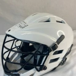 Lacrosse New And Used New Cascade CPV-R Size OSFM White Lacrosse Helmet