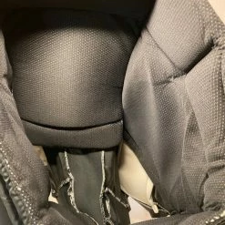 Used Simmons Pro System 1 Size Sr XL Black Ice Hockey Goalie Pants