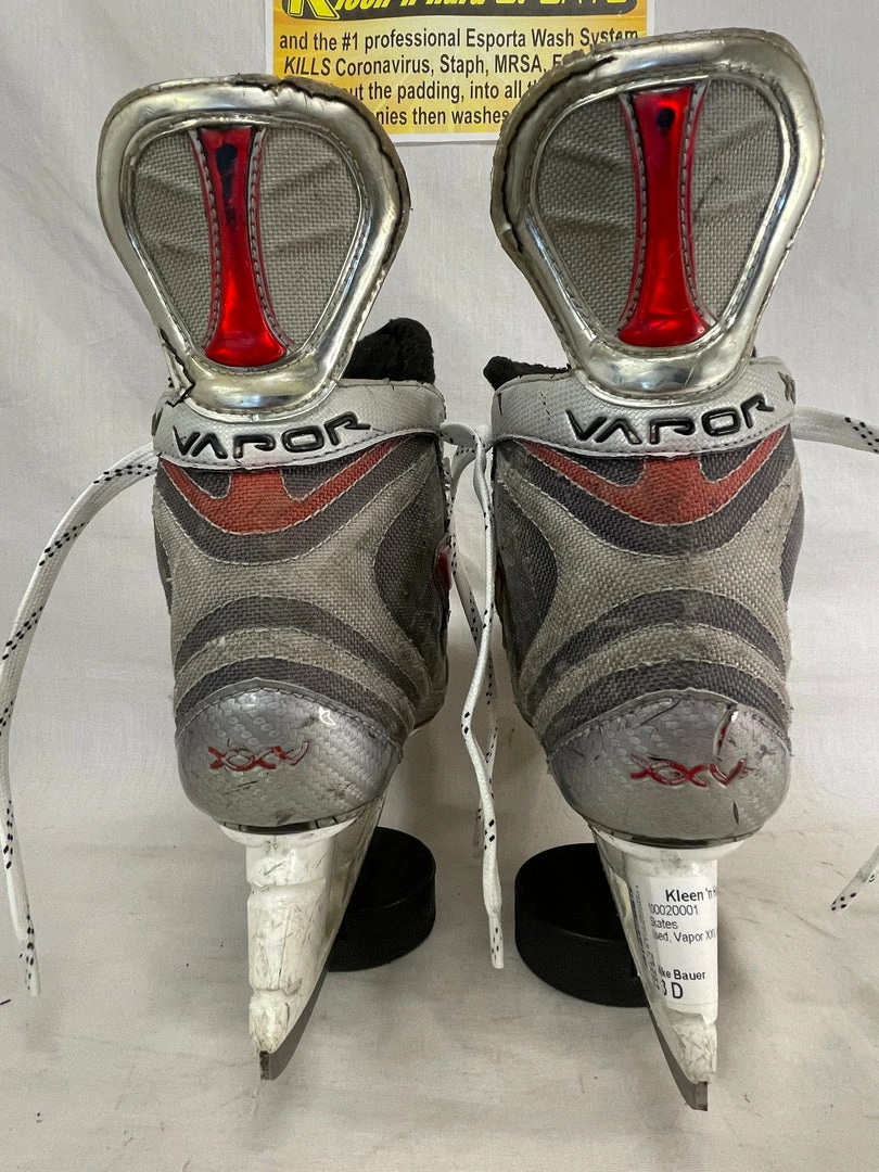 Junior Hockey Skates Used Nike Bauer Vapor XXV Ice Hockey Size 3 D Skates 6 Junior Hockey Skates Used Nike Bauer Vapor XXV Ice Hockey Size 3 D Skates