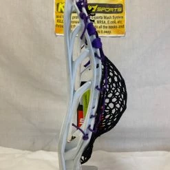 New STX Hammer U Pro Strung Mens White Defense Lacrosse Head Lacrosse New And Used