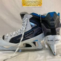 Used Bauer Reactor 5000 Size 7 D Ice Hockey Goalie Skates