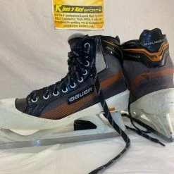 Used Bauer Performance Size 9.5 D Ice Hockey Goalie Skates