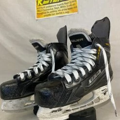 Used Bauer Supreme 190 Size Yth 13.5 D Ice Hockey Skates